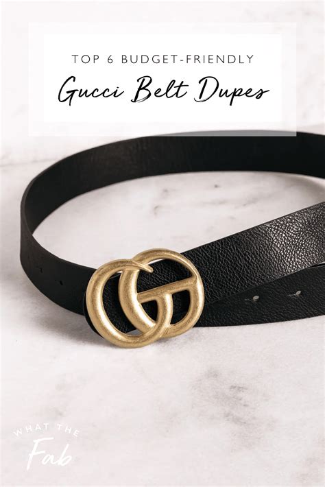 best gucci belt dupe.